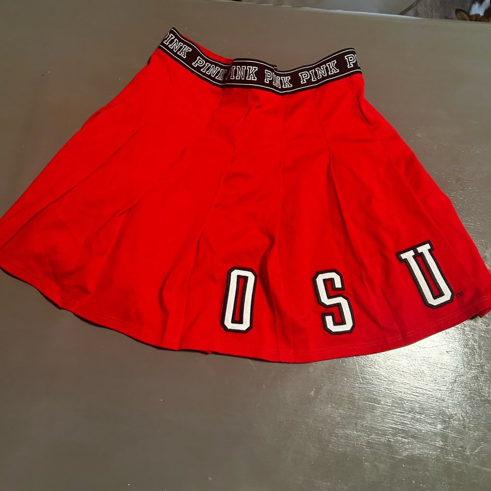 Red Ohio State (OSU) Tennis skirt